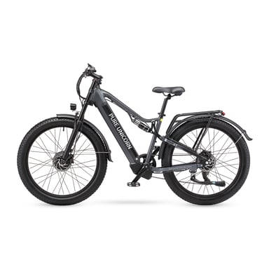 Bicicleta de Montaña Eléctrica Pure Unicorn U7 con Doble Suspensión, Batería de 2000W, 48V y 19.2 AH