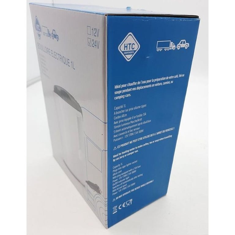 Bouilloire Électrique HTC EQUIPEMENT 24V 1 Litre Arrêt Automatique - vue 4