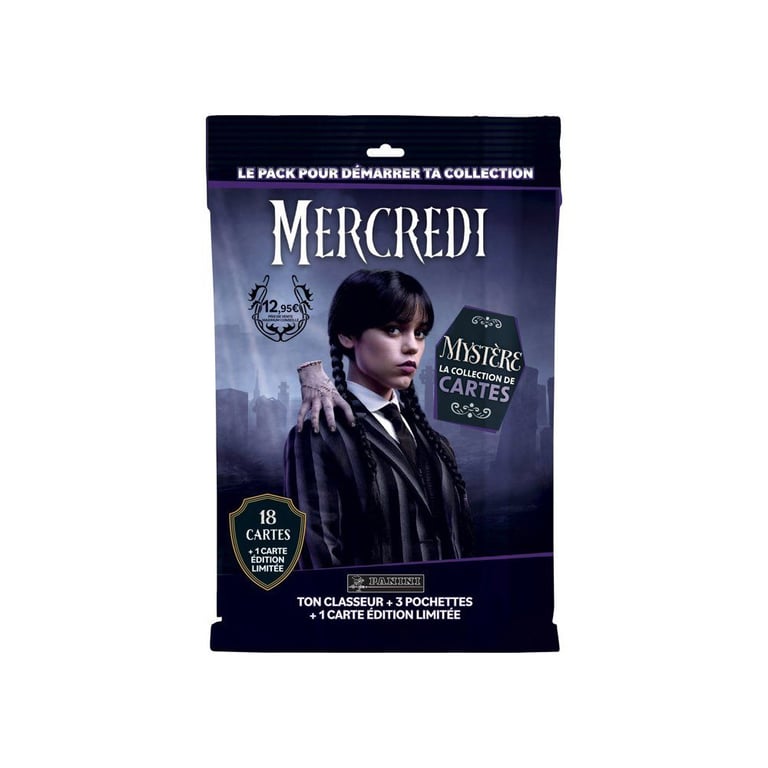 Starter Pack Mercredi S2 Classeur + 3x6 cartes 18 + 1 limitée