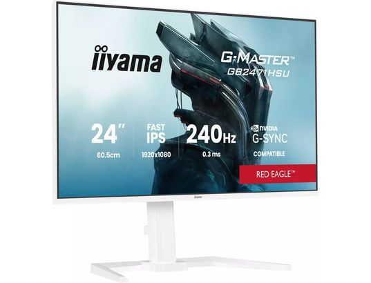 GB2471HSU-W1 24  FHD IPS 240Hz/HAS WHITE - Neuf
