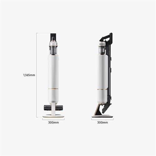 Samsung VS20A95843W Aspirateur traineau Batterie Sec&humide Cyclonique Sans sac 0,5 L 580 W Blanc - Neuf