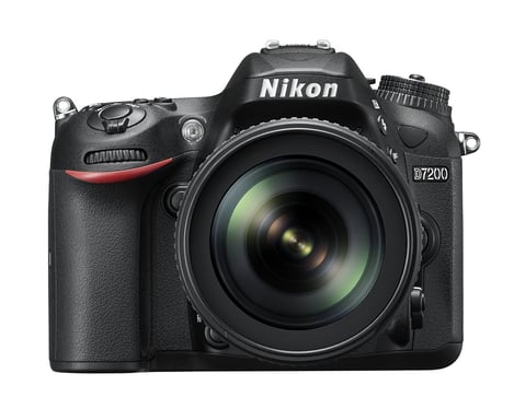 Nikon D7200 + AF-S DX NIKKOR 18-105mm VR Juego de cámara SLR 24,2 MP CMOS 6000 x 4000 Pixeles Negro