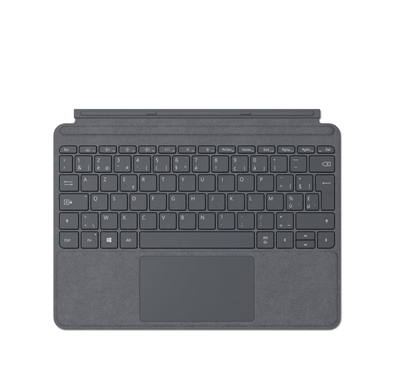 Microsoft Clavier Type Cover pour Surface Go Signature Platine