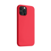 (O) Coque antichoc en gel de silicone doux pour Apple iPhone 12 Pro Max, Rouge Ardent