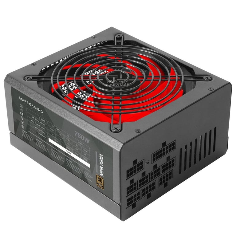 Mars Gaming MPB750M 750W 80 Plus Bronze Modulaire