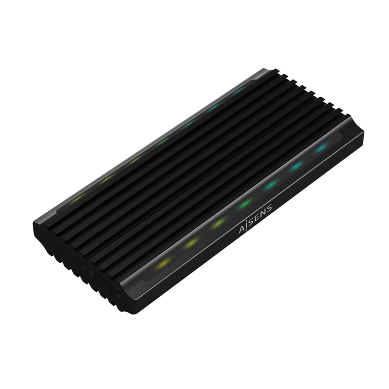 AISENS ASM2 RGB012B Boîtier de disques de stockage Enceinte ssd .2 Neuf