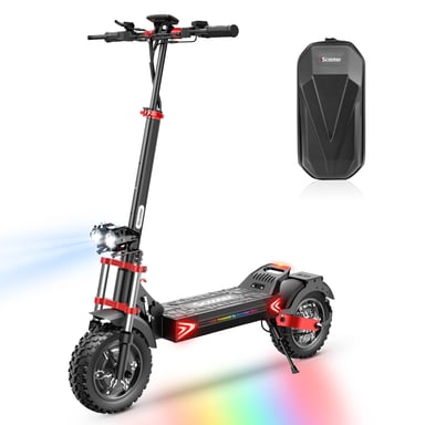 iScooter iX8 Monopattino Elettrico Fuoristrada per Adulti 2400 W 48 V 20 Ah 12''