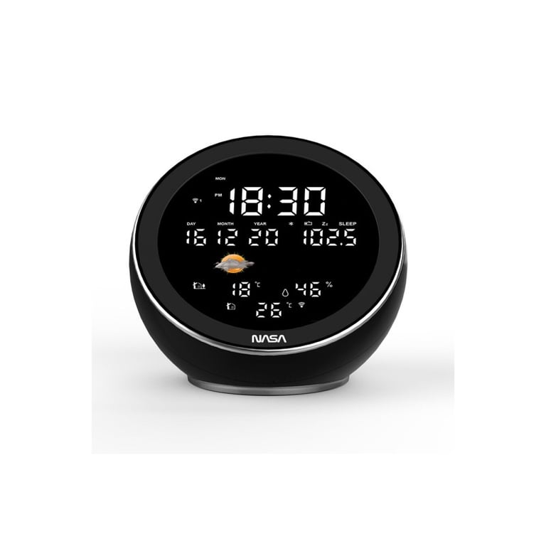 Station météo et enceinte Bluetooth Nasa WSP1500 avec radio réveil - vue 5