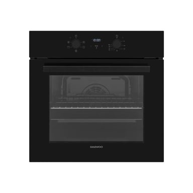 Horno empotrable - Catalítico - Calor ventilado - DAEWOO - BO6CD72MINL - Acero inoxidable / Negro - 59,5 x 57,5 x 59,5 cm