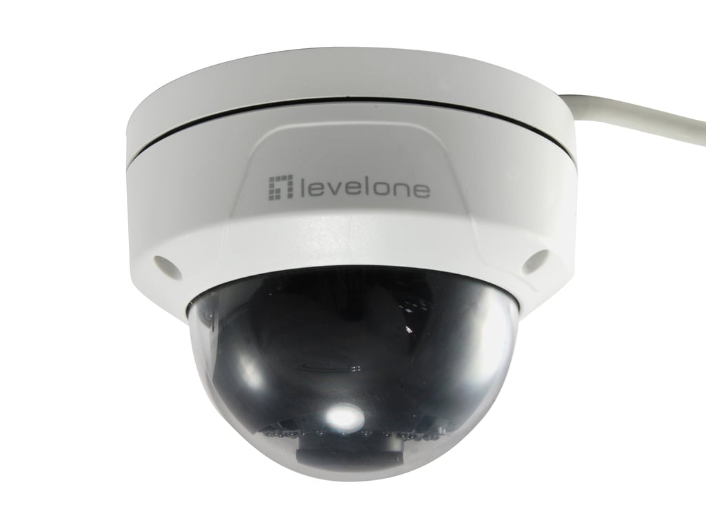 LevelOne FCS 3402 caméra de sécurité Dôme Caméra de sécurité IP Intérieure et extérieure 1920 x 1080 pixels Plafondmur Neuf - vue 2