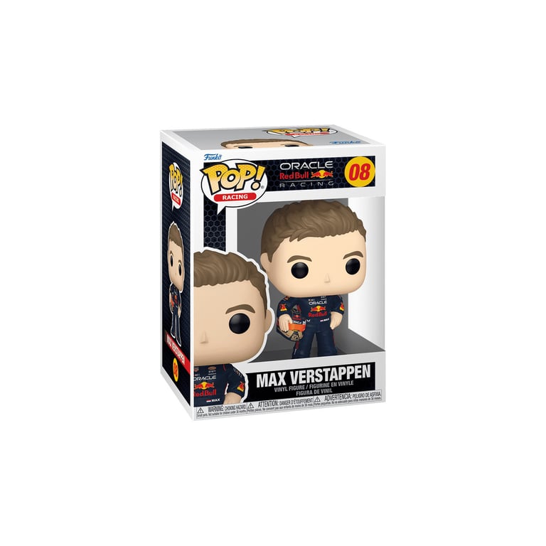 Figurine Funko Pop Racing S4 Formula 1 Max Verstappen avec casque - vue 3