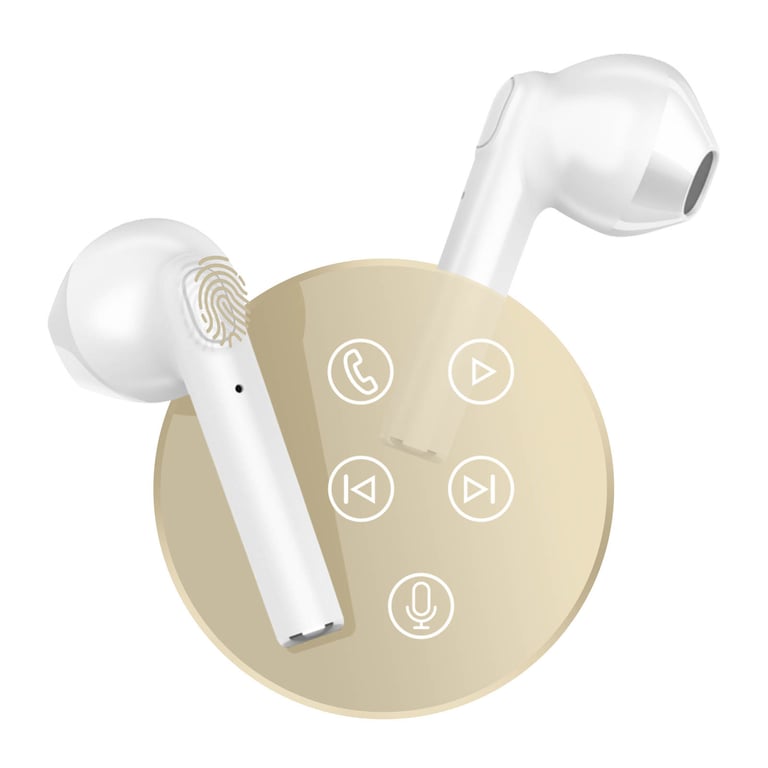 Oreillette Bluetooth Akashi Altsilearb avec Boîtier de Charge Intégré Autonomie 12h Bluetooth 5.0 Neuf - vue 2