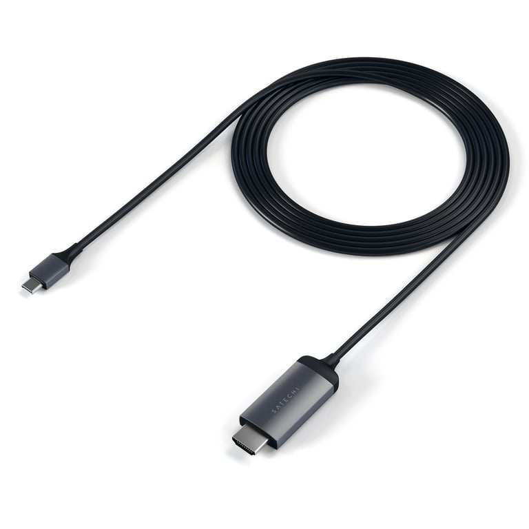 Adaptateur Satechi Câble USB Type C vers HDMI 4K 60Hz 1.8M - vue 5