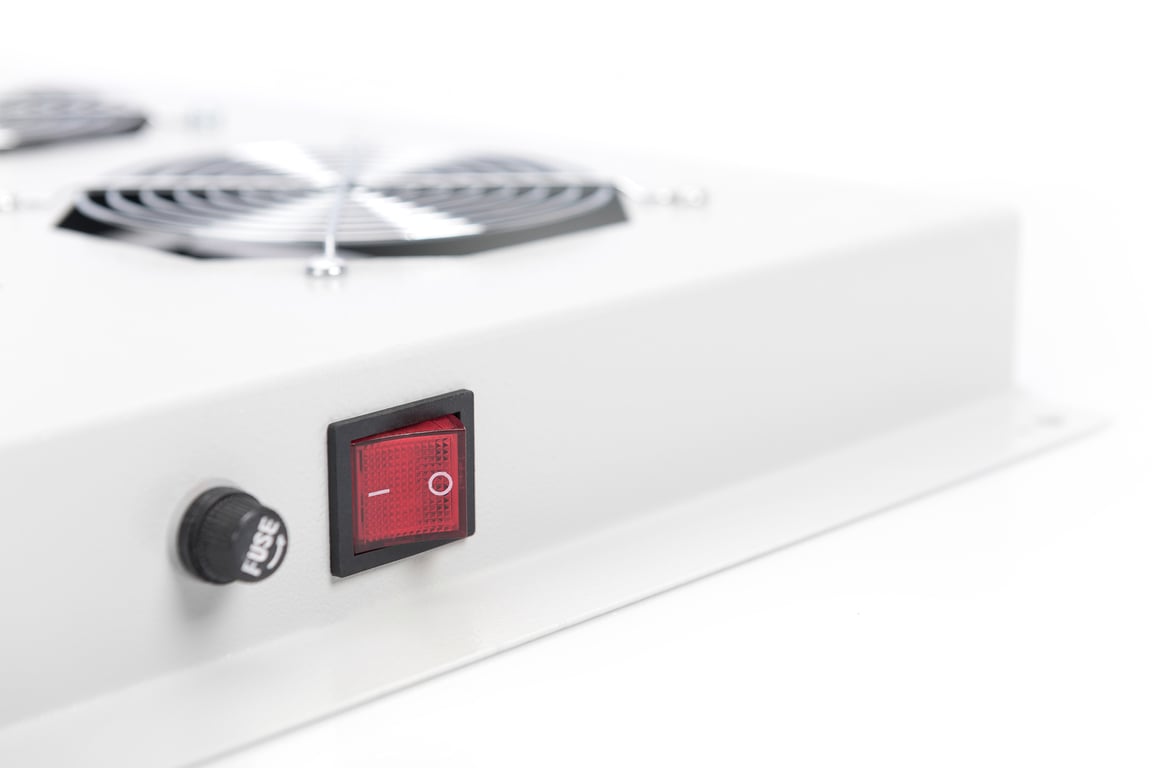 Digitus Unité de ventilation de toit pour armoires réseau de série Unique & Varioflex N armoires réseau et armoires serveur Dynamic Basic Neuf - vue 3