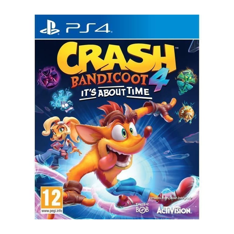 Crash Bandicoot 4 : Its About Time Jeu PS4 - Neuf