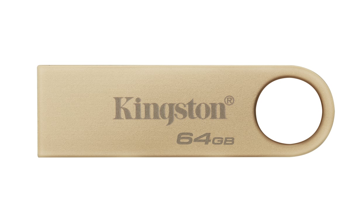Kingston Technology DataTraveler 64Go 220Mo/s Clé USB 3.2 Gen 1 Métal SE9 G3 - Neuf