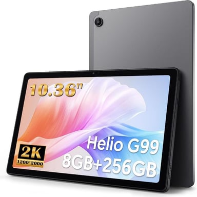 iPlay 50 Pro Max (10.4'') - Tablette Android 12 écran 8Go RAM 256Go SSD, Gris