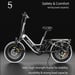 Vélo cargo électrique PIXAR Plus7 Longtail 20 pouces, 500 W, batterie 48 V 10 Ah