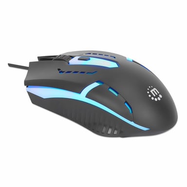 Manhattan 190206 souris Gaming Ambidextre USB Type-A Optique 1500 DPI