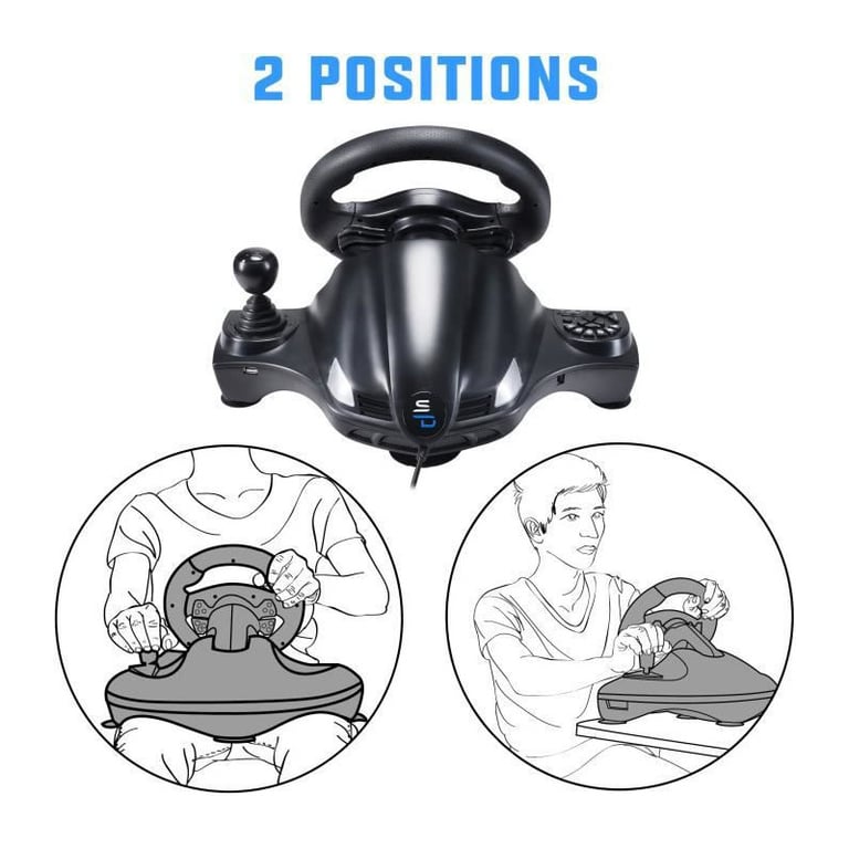 Volant Gaming Superdrive Pro Gs750 Pour Xbox Serie X Ps4 Xbox One Pc Le Volant Gaming - vue 3