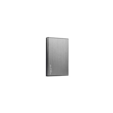 HEDEN Boîtier Disque Dur 2,5 '' en Aluminum, Boîtier Externe Portable USB3.0 vers SATA pour Une Conception sans Outil HDD/SSD de 7 mm / 9,5 mm, Prise en Charge Maximale de 4 to,Argenté