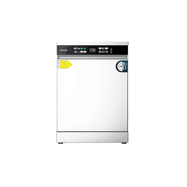 Lave-Vaisselle Cecotec Bolero Aguazero 6210 – 15 Couverts, Écran FullColor, AutoClean
