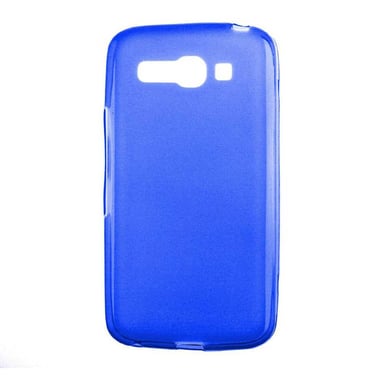 Coque silicone unie compatible Givré Bleu Alcatel One Touch Pop C9