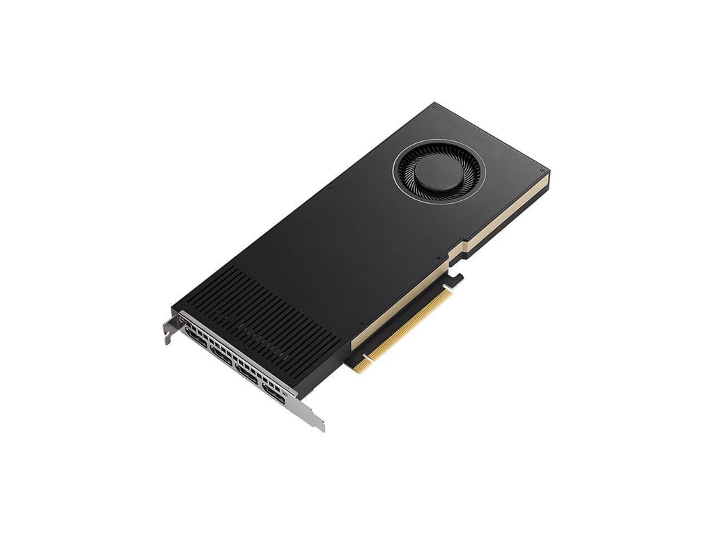 NVIDIA RTX A4000 Carte graphique RTX A4000 GDDR6 PCIe 4.0 x16 4 x DisplayPort - vue 4