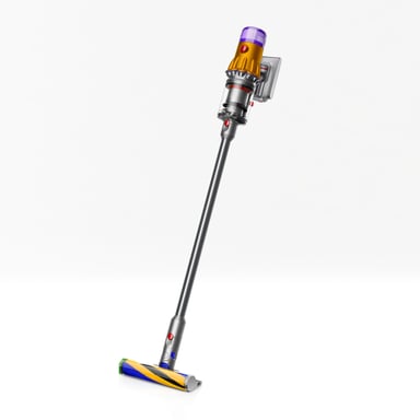 Dyson V12 Slim Absolute Aspiradora escoba 2 en 1 Batería Secar Filtro higiénico Sin bolsa Níquel, Púrpura