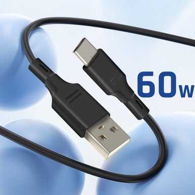 Blue Star Cargador coche para USB-C 20W Power Delivery + Cable USB-C Negro