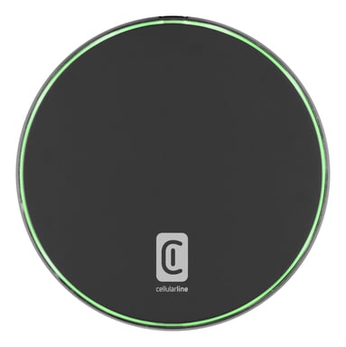 Cellularline Fast Pad Base de carga inalámbrica 15W