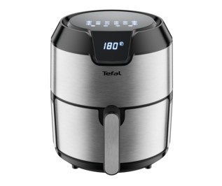 Tefal Easy Fry EY401D Unique 4,2 L Autonome 1500 W Friteuse d'air chaud Noir, Acier inoxydable - Neuf