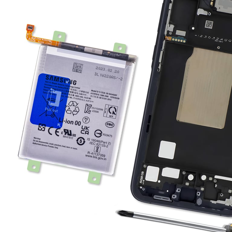 Samsung Batterie pour Samsung A55 A54 A35 A34 et A25 5000mAh EB BA546ABY - vue 4