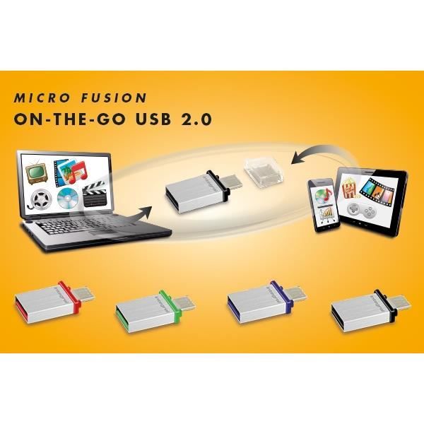 Integral Micro Fusion Clé USB USB 2.0 - vue 3
