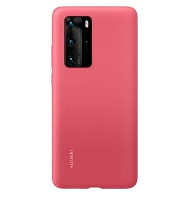 Huawei Silicon Case custodia di protezione per telefoni cellulari 16,7 cm (6,58'') Custodia Rossa Huawei P40 Pro