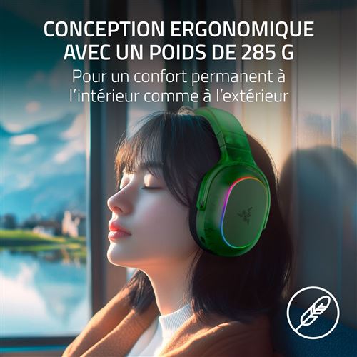 Razer Barracuda X Chroma Casque Sans fil Arceau Gaming Bluetooth Vert - Neuf
