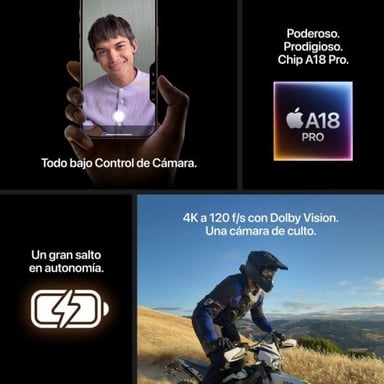 iPhone 16 Pro Max (5G) Titanio Sabbia, 256 GB