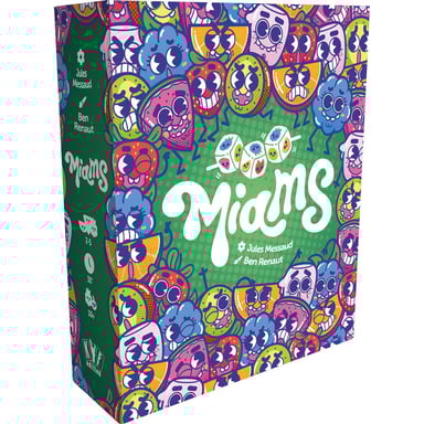 Jeu de dés familial ASMODEE Miams 2-5 joueurs 10+ Multicolore
