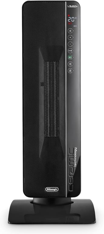 Radiateur céramique tour 2400?W avec minuterie 24?h Neuf - vue 2