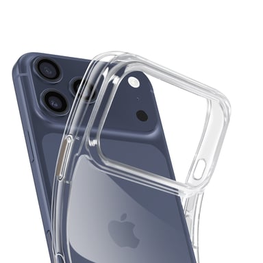 Enviro Funda para la serie Essential del iPhone 17 Pro con bordes elevados Transparente