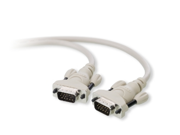 Belkin F2N028BT3M Cable VGA HDDB15 de 4,57 m (D-Sub) Beige, Negro