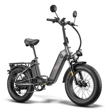 Vélo Électrique FAFREES FF20 Polar - Moteur 500W Batterie 48V12*2AH 20'' Frein à Disque Hydraulique - gris