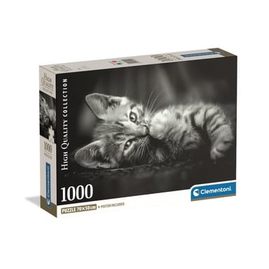 CLEMENTONI - Compatto 1000 pezzi - Gattino
