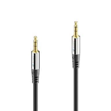 sonero S-AC500-100 cable de audio 10 m 3,5mm Negro