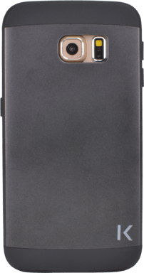 (P) Custodia antiurto sottile per Samsung Galaxy S6 Edge, grigio siderale