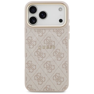 Funda Guess 4G PU Classic Logo MagSafe para iPhone 17 Pro Max rosa