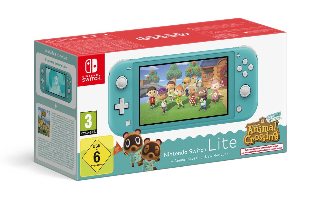 Console Switch Lite Animal Crossing New Horizons NINTENDO - vue 9