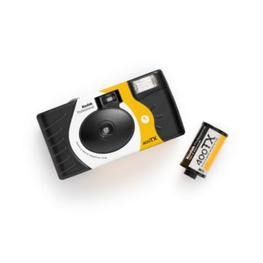 Cámara desechable Kodak 400TX 30mm f/10 Blanco y Negro - Labo FNAC