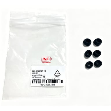 Set 3 paia Gommini Auricolari in Silicone — Vestibilità Morbida, Tre Misure, compatibile con Samsung Galaxy Buds Pro Black