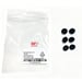 Set 3 paia Gommini Auricolari in Silicone — Vestibilità Morbida, Tre Misure, compatibile con Samsung Galaxy Buds Pro Black